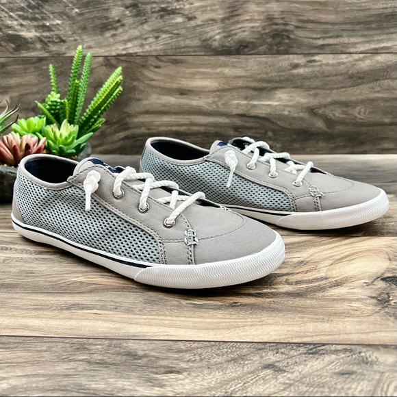 NIB Sperry Lounge LTT Mesh Griffin Slip On Sneaker 8.5M 39.5 Grey - Picture 5 of 12